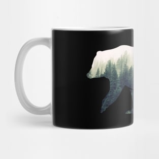 Bear in the forest Mug